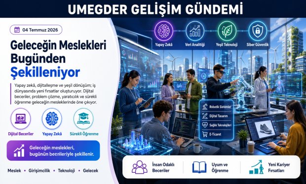 Geleceğin Meslekleri Şekilleniyor: Dijital Beceriler, Yapay Zekâ ve İnsan Odaklı Yetkinlikler Öne Çıkıyor