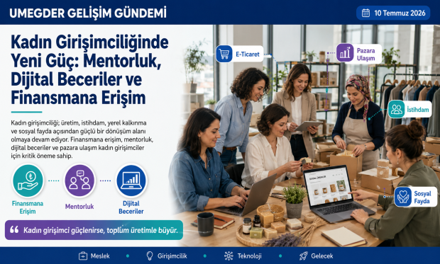 Kadın Girişimciliğinde Yeni Güç: Mentorluk, Dijital Beceriler ve Finansmana Erişim
