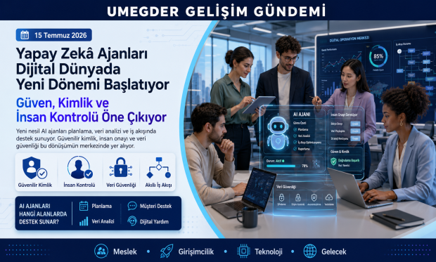 Yapay Zekâ Ajanları Gündemde: Dijital Dünyada Güvenilirlik ve İnsan Kontrolü Daha Önemli Hâle Geliyor